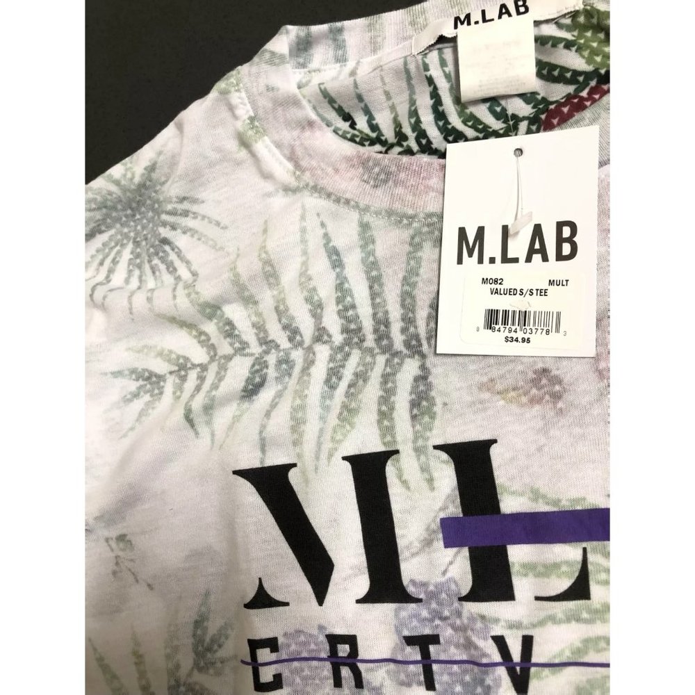M.LAB Clothing Men's T-Shirt S/S VALUED Tee - Picture 4 of 8